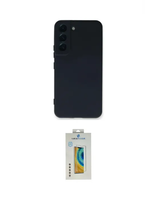 ieg™ Galaxy S23 Plus Kılıf Ahenk Serisi - Şeffaf Polymer Nano Ekran Koruyucu