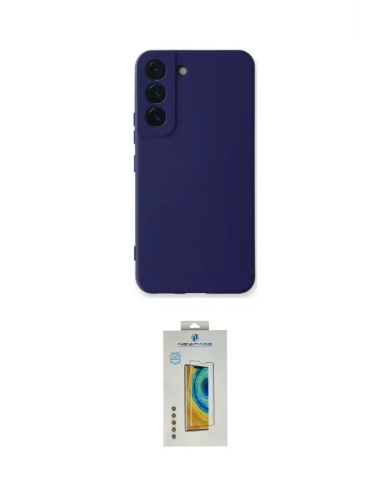 ieg™ Galaxy S23 Plus Kılıf Ahenk Serisi - Şeffaf Polymer Nano Ekran Koruyucu