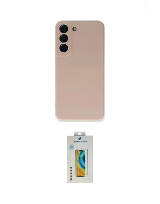 ieg™ Galaxy S23 Plus Kılıf Ahenk Serisi - Şeffaf Polymer Nano Ekran Koruyucu