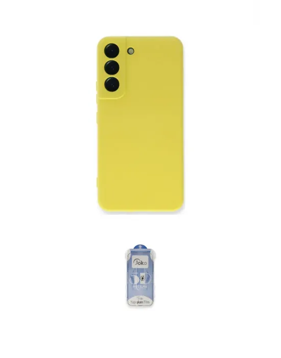 ieg™ Galaxy S23 Plus Kılıf Ahenk Serisi - Siyah Joko Magic 5D Cam