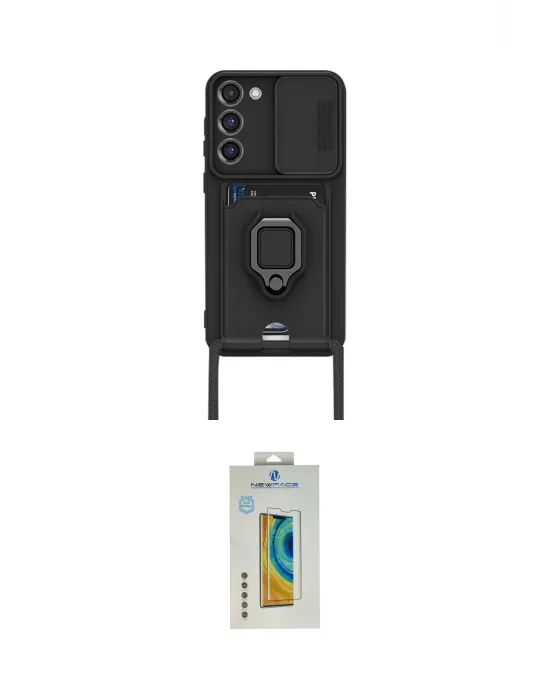 ieg™ Galaxy S23 Plus Kılıf Vadi Form Prime - Şeffaf Polymer Nano Ekran Koruyucu