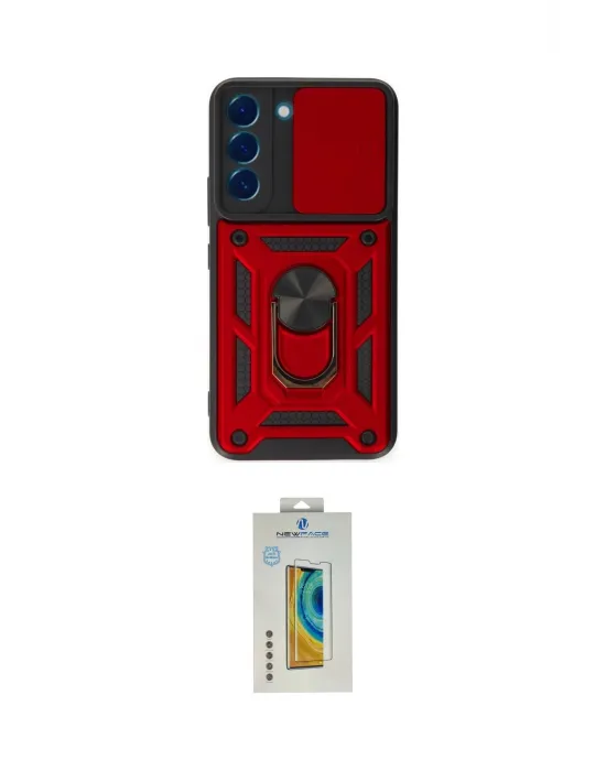 ieg™ Galaxy S24 Kılıf Ahenk Klasik - Siyah Polymer Nano Ekran Koruyucu