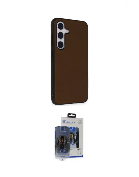 ieg™ Galaxy S24 Kılıf Akış Asil Koleksiyonu - Siyah Vanessa Magic Cam