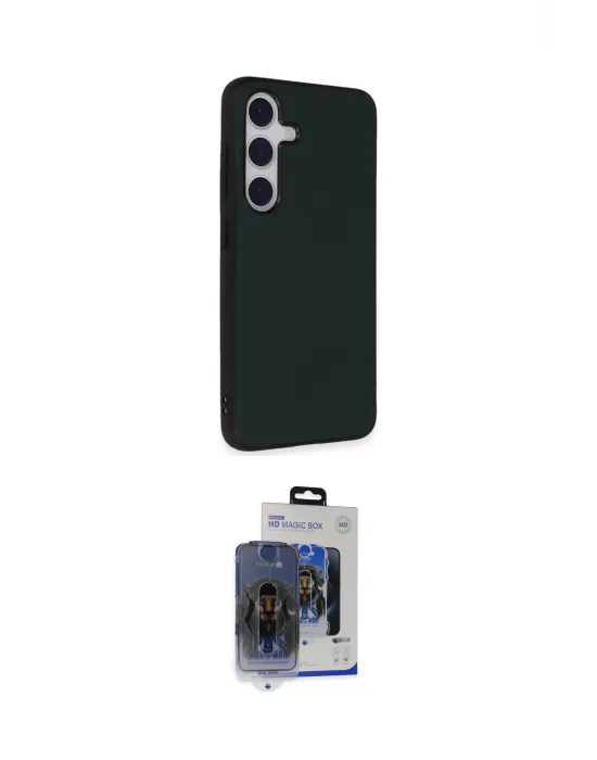ieg™ Galaxy S24 Kılıf Akış Asil Koleksiyonu - Siyah Vanessa Magic Cam