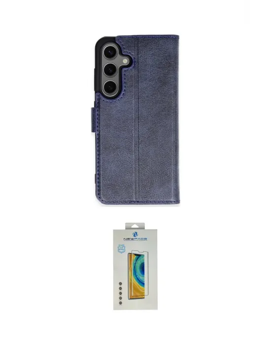 ieg™ Galaxy S24 Kılıf Siluet Işık Serisi - Siyah Polymer Nano Ekran Koruyucu