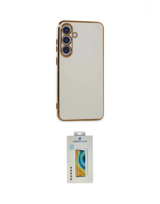 ieg™ Galaxy S24 Kılıf Yankı Serisi - Siyah Polymer Nano Ekran Koruyucu
