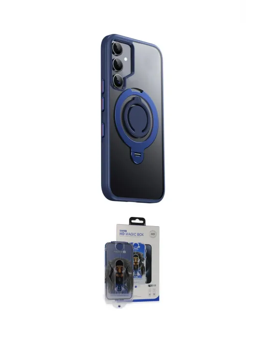 ieg™ Galaxy S24 Kılıf Zirve Çizgi Prime - Siyah Vanessa Magic Cam