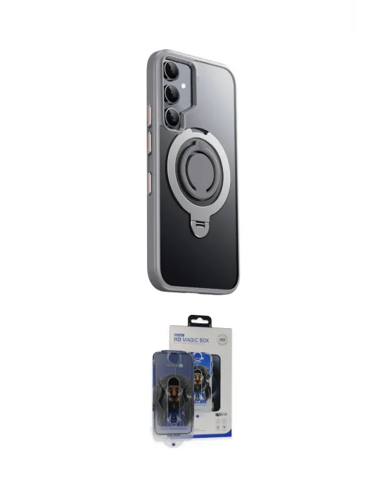 ieg™ Galaxy S24 Kılıf Zirve Çizgi Prime - Siyah Vanessa Magic Cam