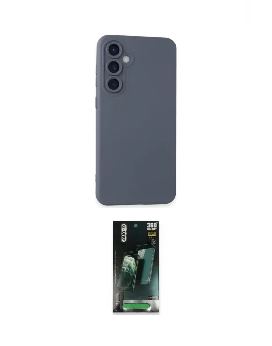 ieg™ Galaxy S24 Plus Kılıf Ahenk Serisi - Şeffaf 360 Full Body Arka Koruyucu