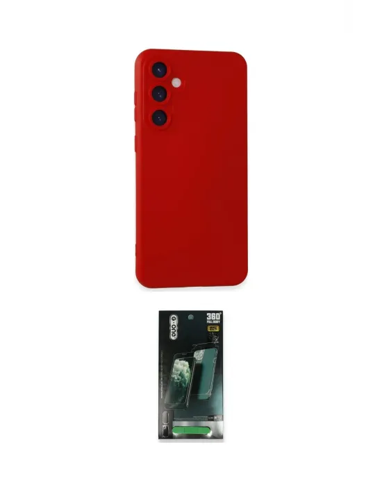 ieg™ Galaxy S24 Plus Kılıf Ahenk Serisi - Şeffaf 360 Full Body Arka Koruyucu