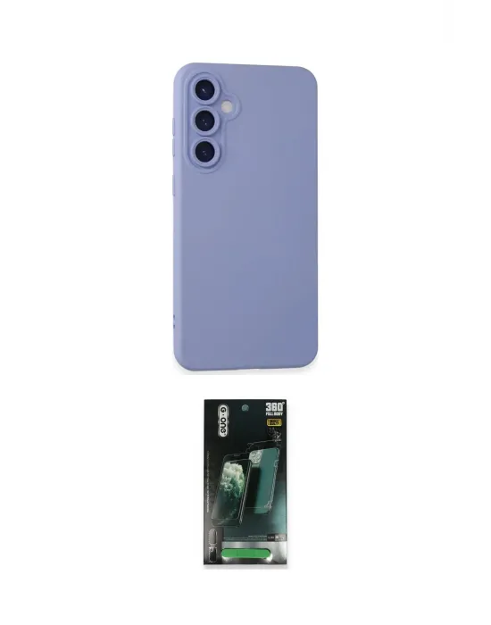 ieg™ Galaxy S24 Plus Kılıf Ahenk Serisi - Şeffaf 360 Full Body Arka Koruyucu