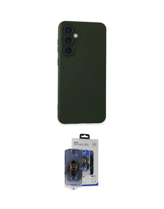 ieg™ Galaxy S24 Plus Kılıf Ahenk Serisi - Siyah Vanessa Magic Cam