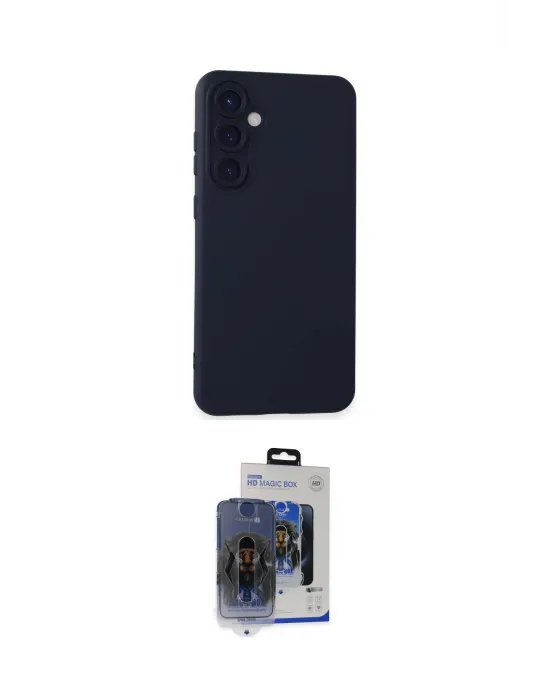 ieg™ Galaxy S24 Plus Kılıf Ahenk Serisi - Siyah Vanessa Magic Cam
