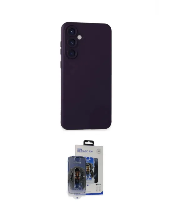 ieg™ Galaxy S24 Plus Kılıf Ahenk Serisi - Siyah Vanessa Magic Cam