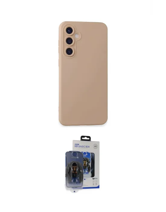 ieg™ Galaxy S24 Plus Kılıf Ahenk Serisi - Siyah Vanessa Magic Cam