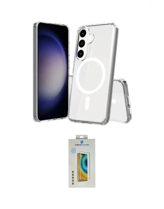 ieg™ Galaxy S24 Plus Kılıf Ahenk Yansıma Prime - Siyah Polymer Nano Ekran Koruyucu