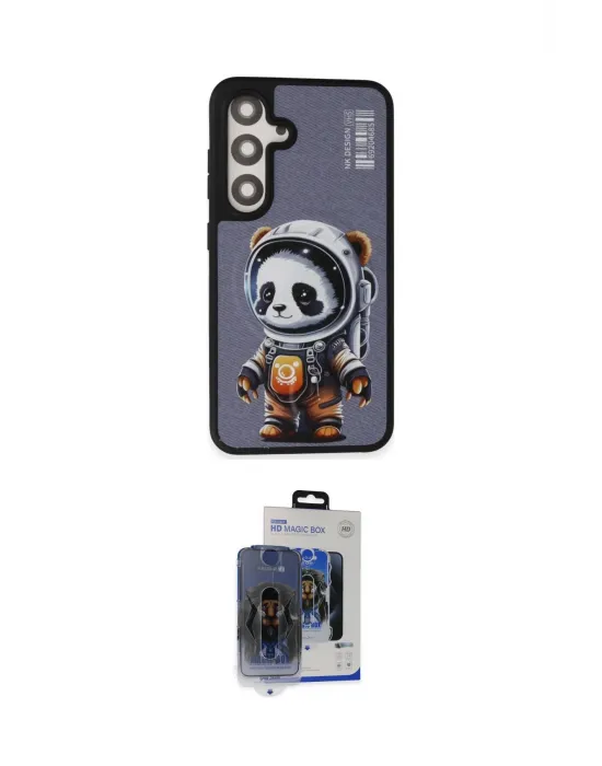 ieg™ Galaxy S24 Plus Kılıf Siluet Modern Özel Seri - Siyah Vanessa Magic Cam