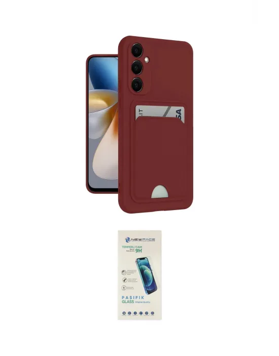 ieg™ Galaxy S24 Plus Kılıf Vadi Çizgi Prime - Şeffaf Pasifik Cam Ekran Koruyucu
