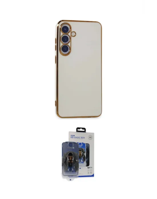 ieg™ Galaxy S24 Plus Kılıf Yankı Serisi - Siyah Vanessa Magic Cam