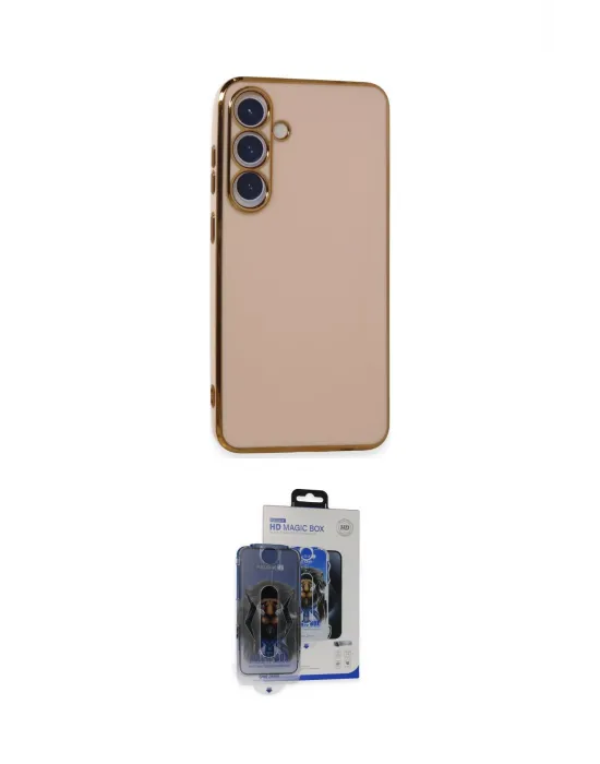 ieg™ Galaxy S24 Plus Kılıf Yankı Serisi - Siyah Vanessa Magic Cam