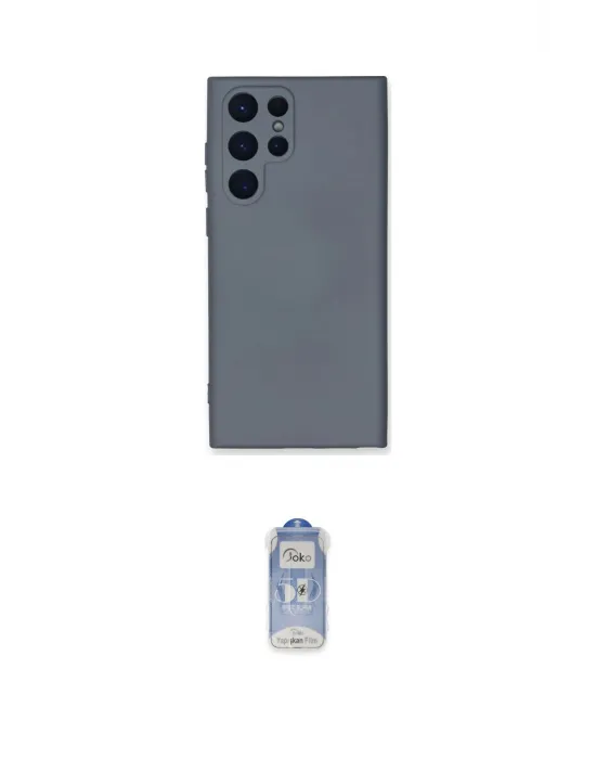 ieg™ Galaxy S24 Ultra Kılıf Ahenk Serisi - Siyah Joko Magic 5D Cam