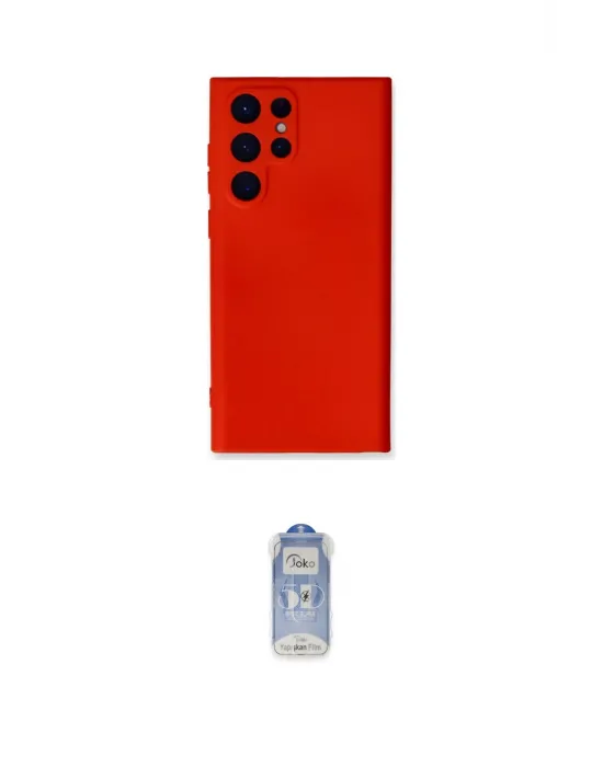 ieg™ Galaxy S24 Ultra Kılıf Ahenk Serisi - Siyah Joko Magic 5D Cam