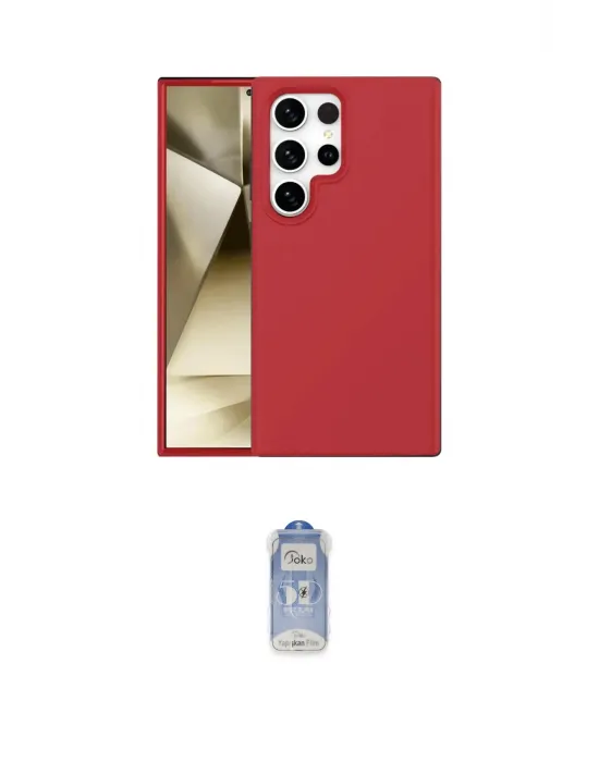 ieg™ Galaxy S24 Ultra Kılıf Kozmos Yansıma Özel Seri - Siyah Joko Magic 5D Cam