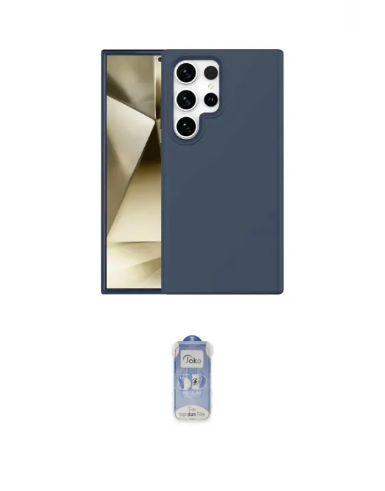 ieg™ Galaxy S24 Ultra Kılıf Kozmos Yansıma Özel Seri - Siyah Joko Magic 5D Cam