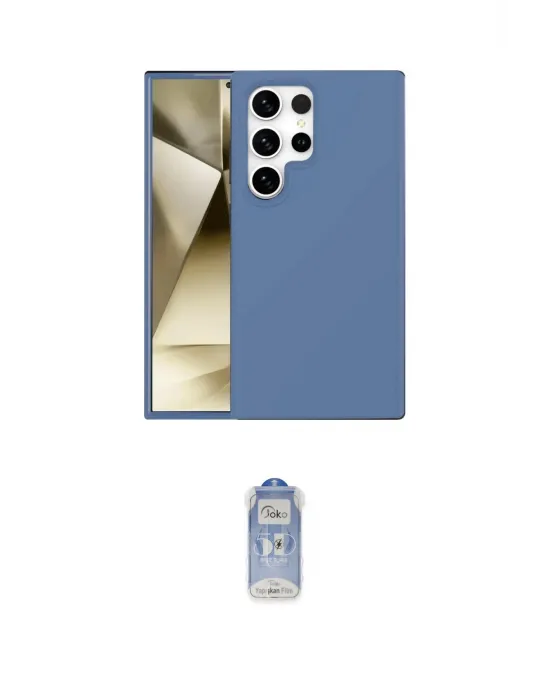 ieg™ Galaxy S24 Ultra Kılıf Kozmos Yansıma Özel Seri - Siyah Joko Magic 5D Cam