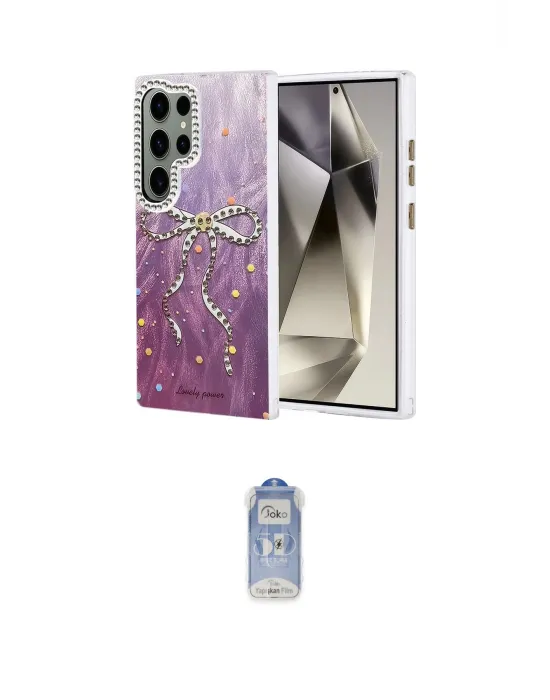 ieg™ Galaxy S24 Ultra Kılıf Zirve Modern Prime - Siyah Joko Magic 5D Cam
