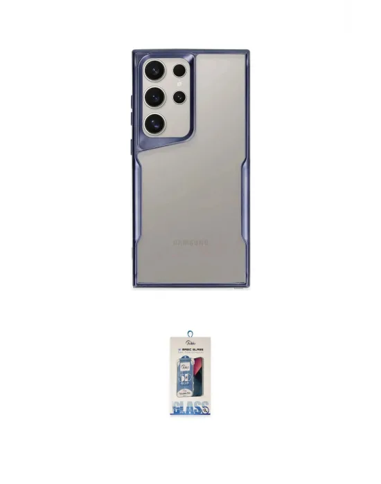 ieg™ Galaxy S25 Ultra Kılıf Akış Çizgi Koleksiyonu - Siyah Joko Magic 5D Cam