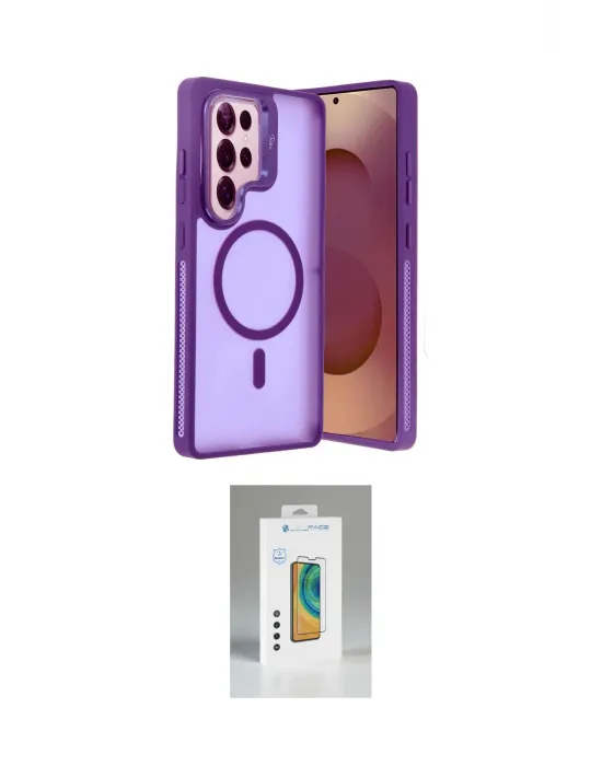 ieg™ Galaxy S25 Ultra Kılıf Akış Form - Şeffaf Polymer Nano Ekran Koruyucu