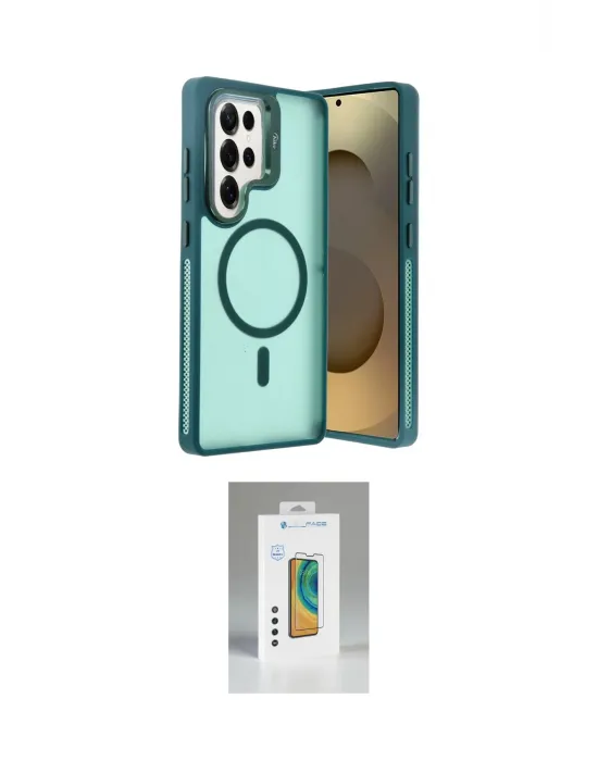 ieg™ Galaxy S25 Ultra Kılıf Akış Form - Şeffaf Polymer Nano Ekran Koruyucu