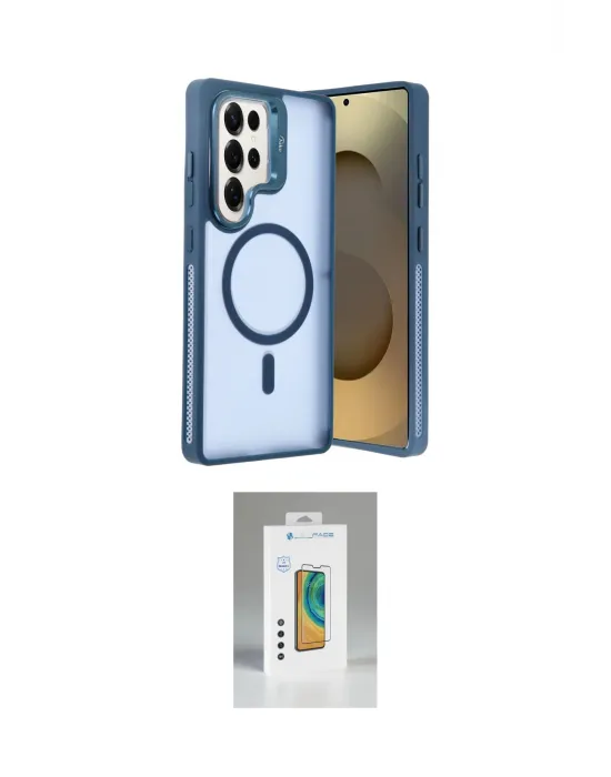 ieg™ Galaxy S25 Ultra Kılıf Akış Form - Şeffaf Polymer Nano Ekran Koruyucu