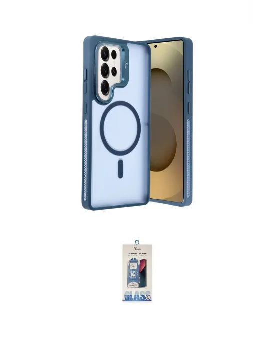 ieg™ Galaxy S25 Ultra Kılıf Akış Form - Siyah Joko Magic 5D Cam