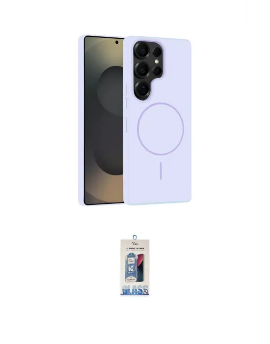 ieg™ Galaxy S25 Ultra Kılıf Yankı Form Serisi - Siyah Joko Magic 5D Cam