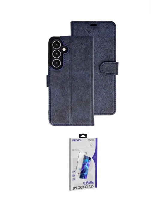 ieg™ Galaxy S26 Plus Kılıf Siluet Işık Serisi - Siyah Bilvis 3D Cam Ekran Koruyucu