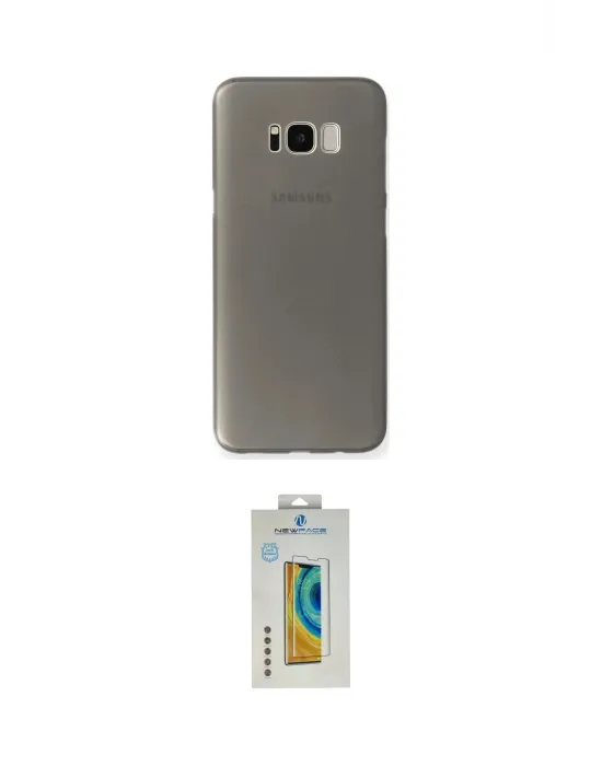ieg™ Galaxy S8 Plus Kılıf Yadigar Yansıma Serisi - Şeffaf Polymer Nano Ekran Koruyucu