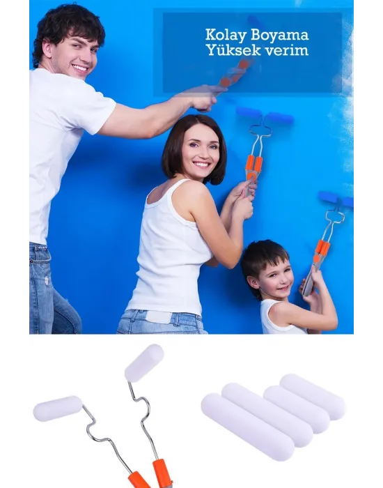 ieg™ Glide Köşe Ve Düz Zeminde Kullanılabilir Damlatmaz Boya Rulosu