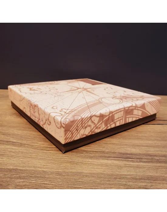 Gri Defter Ve Beyaz Kalem Kutulu Set