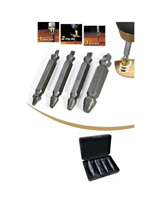 ieg™ Hasar Görmüş Vida Çıkarıcı 4 Farklı Uç