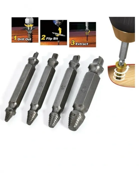 ieg™ Hasar Görmüş Vida Çıkarıcı 4 Farklı Uç
