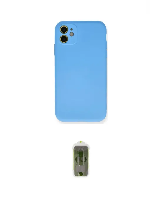 ieg™ iPhone 11 Kılıf Ahenk Serisi - Siyah Joko Magic 5D Hayalet Cam