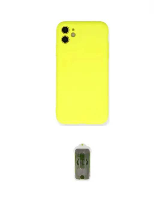 ieg™ iPhone 11 Kılıf Ahenk Serisi - Siyah Joko Magic 5D Hayalet Cam