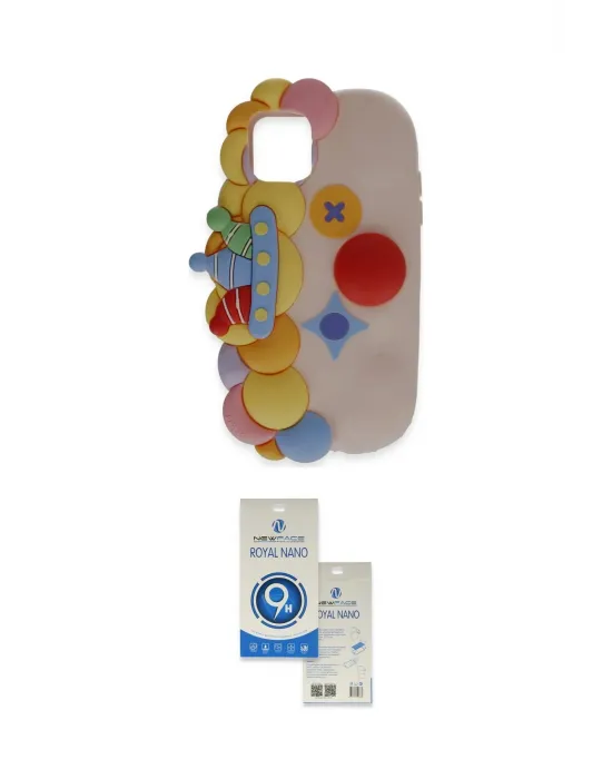 ieg™ iPhone 11 Kılıf Akış Yansıma - Şeffaf Royal Nano Ekran Koruyucu
