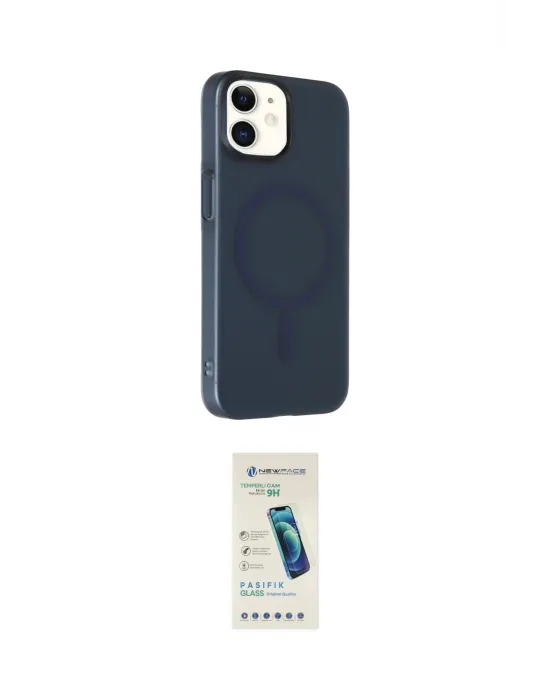 ieg™ iPhone 11 Kılıf Çekirdek Modern Prime - Şeffaf Pasifik Cam Ekran Koruyucu