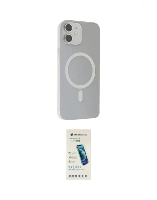 ieg™ iPhone 11 Kılıf Çekirdek Modern Prime - Şeffaf Pasifik Cam Ekran Koruyucu