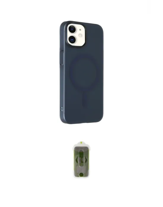 ieg™ iPhone 11 Kılıf Çekirdek Modern Prime - Siyah Joko Magic 5D Hayalet Cam