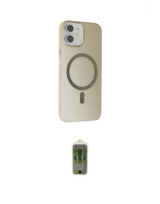 ieg™ iPhone 11 Kılıf Çekirdek Modern Prime - Siyah Joko Magic 5D Hayalet Cam