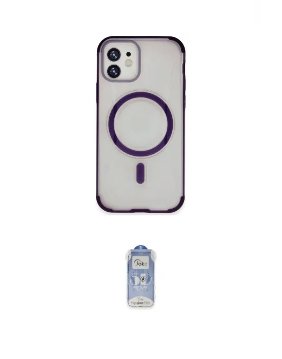 ieg™ iPhone 11 Kılıf Eksen Klasik Koleksiyonu - Siyah Joko Magic 5D Cam